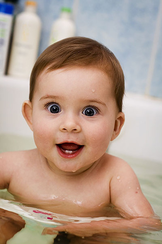 冬天嬰兒洗澡的要訣 1