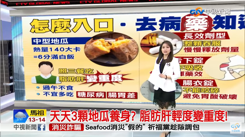 吃地瓜減肥? 小心越吃越胖