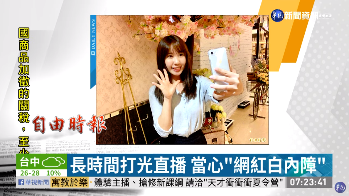 直播喜歡打強光嗎? 小心得到網紅白內障